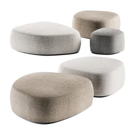 Flou PIERRE Garden Poufs